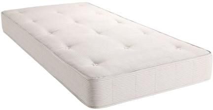 Cotton White Single Bed Mattress, for Home Use, Hotel Use, Pattern
