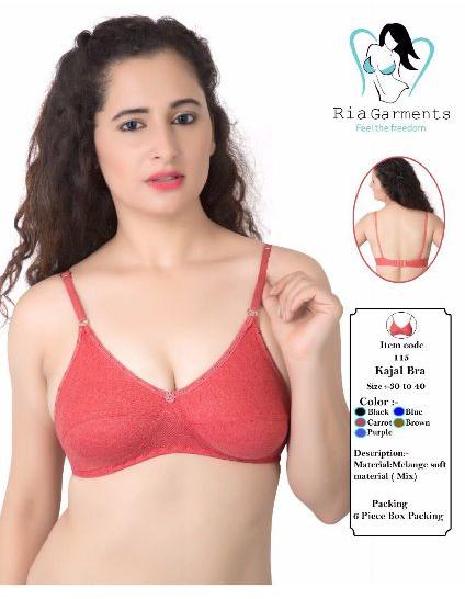 Cotton Kajal Ladies Bra, Feature : Comfortable, Skin Friendly