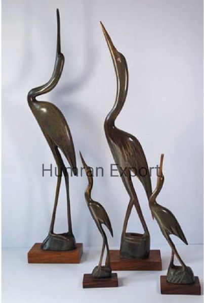 Horn Duck Statues