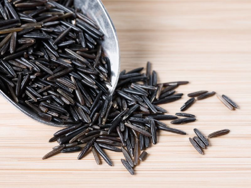 Hard Natural Indian Black Rice, for Cooking, Food, Style : Dried