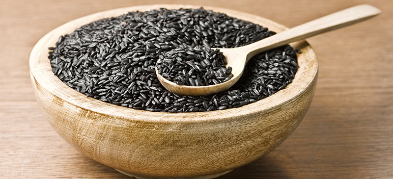 Hard Organic Black Rice, for Cooking, Feature : Complete Purity