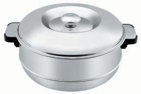 Round Royal Hotpot with Stainless Steel Knob, for Home, Feature : Anti Corrosive, Durable, Shiny Look