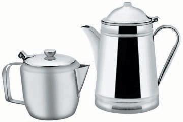 Polished Stainless Steel Coffee Pot, for Tea, Feature : Corrosion Proof, Durability, High Strength
