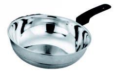 Stainless Steel Deep Fry Pan, Feature : Attractive Design, Heat Resistance, Non Stickable