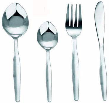 Type III Plain Design Cutlery Set