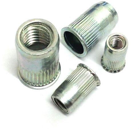 Polished Metal Rivet Nut, for Fittngs Use, Feature : Heat Resisrtance, Light Weight, Rust Proof
