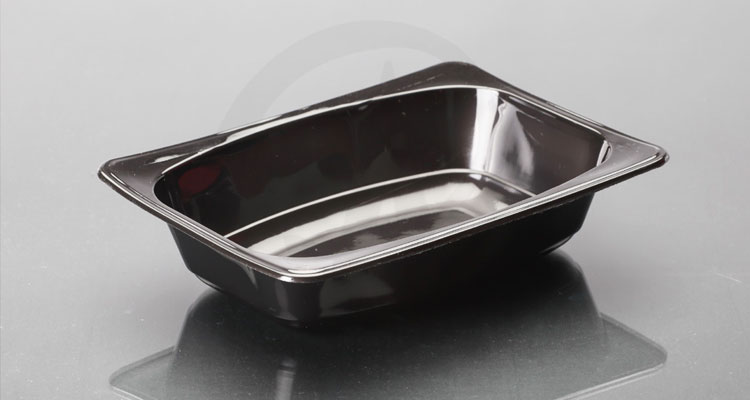 30mm / 40 mm Black Oval Tray