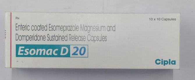 20mg Enteric Coated Esomeprazole Magnesium and Domperidone Sustained Release Capsule