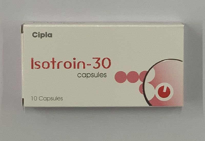 Cipla 30mg Isotroin Capsules
