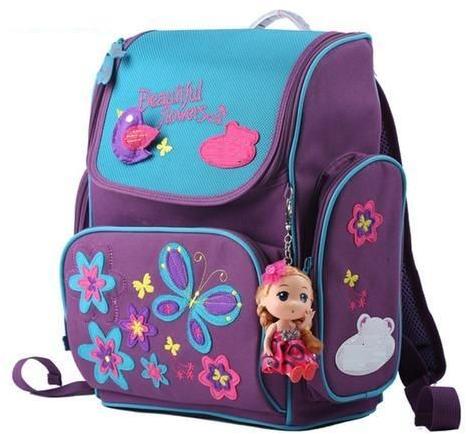 Girls Multicolor School Bag