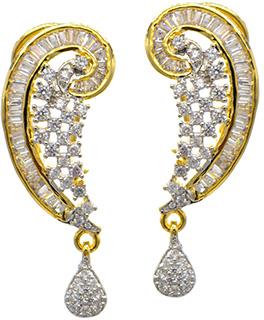 American diamond fancy hanging earring