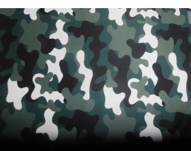 camouflage print Scuba Knit fabric