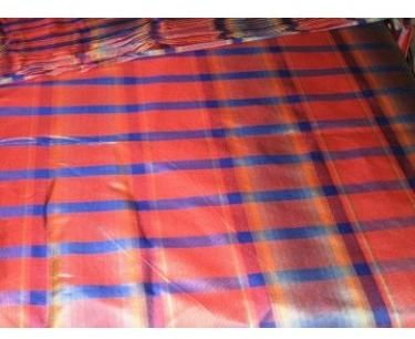 Royal Blue Red Colour Gorgeous Fabric