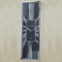 Rectangle Black Dial Wall Clock