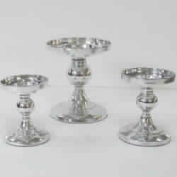 Recycled Aluminum Small Candle Holder, Size :  Small /Medium / Large