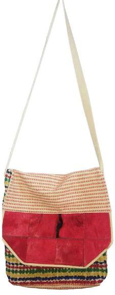 100% Cotton with lining Bohemian Multicolor Bags