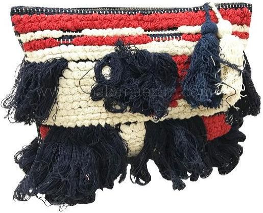 100% Cotton With Lining Fringe Purses