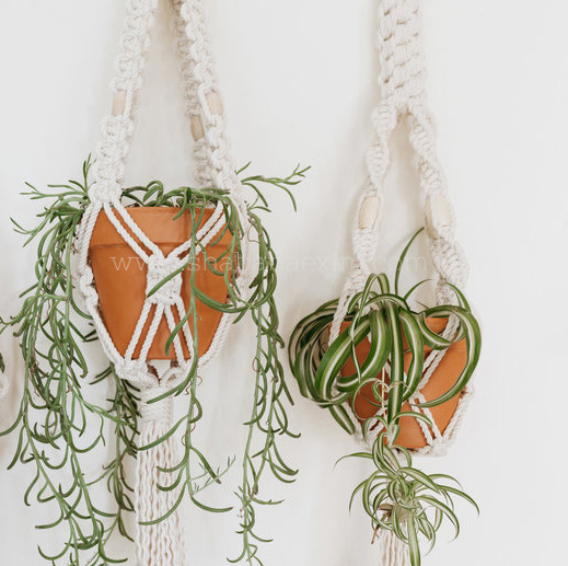 Cotton Macrame Plant Hangers