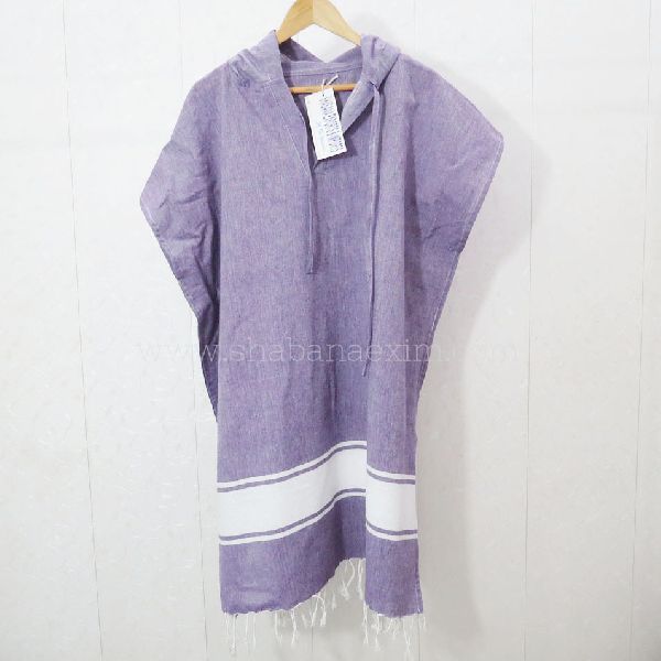 Simple Design Custom Adult Beach Poncho Towel