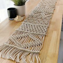 100% Cotton Wedding Macrame Table Runner, Feature : Beautiful Decoration