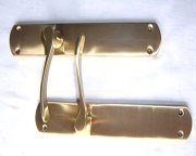 brass lever handles