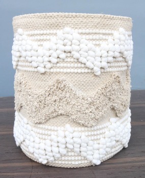 Cotton Chevron Vases