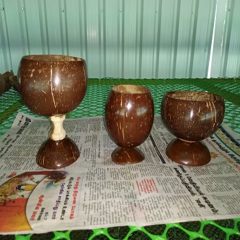 coconut shell craft