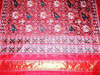 Patola Silk Sari Fabric