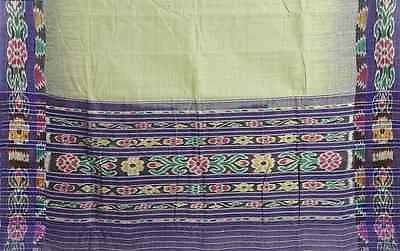 Sambalpuri Ikat Silk Sari Fabric