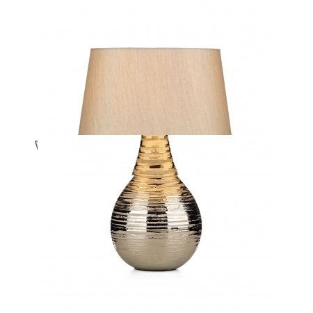 Iron jute lamp shade, Color : Gold