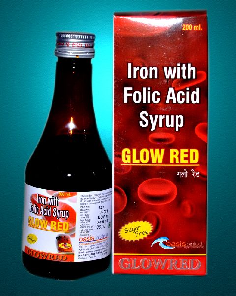 GLOW RED SYRUP