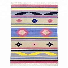 Cotton hand woven design rug, Width : 4