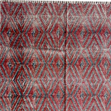 handmade flat weave cotton block printed rug carpet