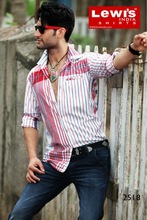 100% Cotton LATEST FASHION LEWIS SHIRTS ., Supply Type : In-Stock Items