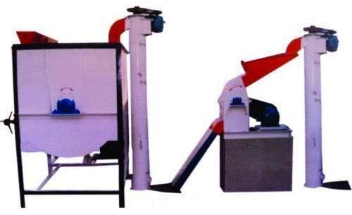 Electric Feed Mill Plant, Motor Capacity : 5-10hp