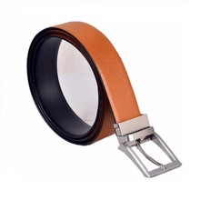  Alloy Reversible Formal Leather Belt