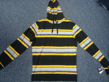 Stripes 100% Cotton mens garments, Technics : Yarn Dyed