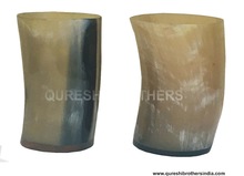 Organic Material Horn Cups