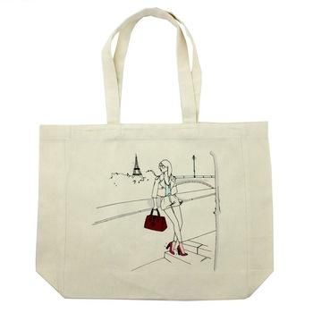 Custom Canvas Shopping Bag