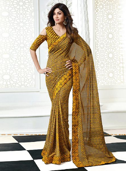 Georgette Saree (PT-199)