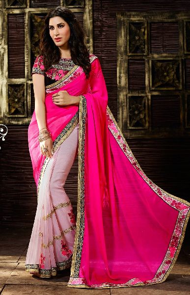 Georgette Saree (PT-223)