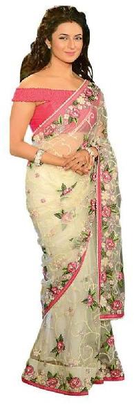 Net Saree (PT-144), Occasion : Festive Wear, Party Wear