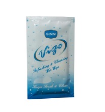 Refreshing and Cleansing Single Wipes, for Anti-Sweat
