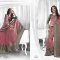 Printed fashion saree