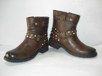 Jetta Riis Genuine Leather fancy boots, Outsole Material : TPR
