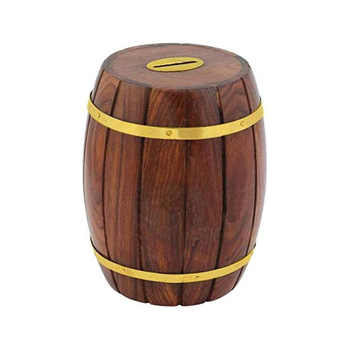 Wooden Money Box