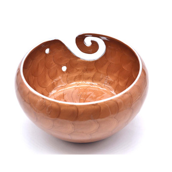 Essential Handicrafts Metal 660 gram Yarn Bowl, Feature : Eco-Friendly, Stocked