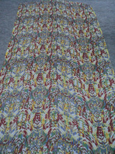 printed beautiful high quality viscose fabric sarong