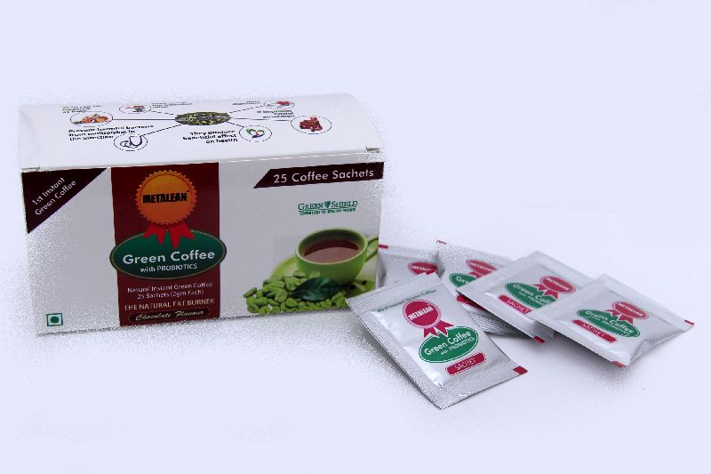 Metalean Green Coffee With Chocolate, Shelf Life : 6 Months