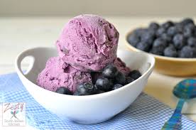 4 Litre Blueberry Ice Cream